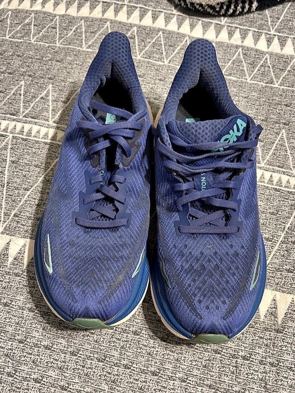 Hoka Clifton 9 Athletic Shoes Blue US 7.5 NWT